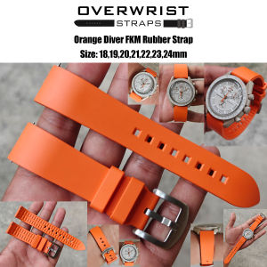 สายนาฬิกา รุ่น OVERWRIST Diver FKM Rubber 18192021222324mm