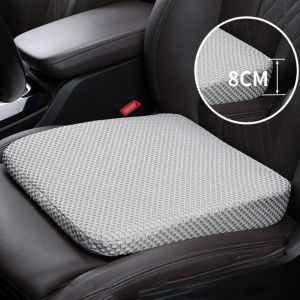 MIRELAE Mesh Car Seat Booster Cushion Thickened Honeycomb Memory Cotton Seat Cushion Comfortable Breathable Car Seat Cushion Automotive Supplies