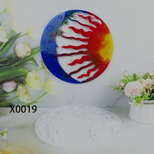 Multifuntional Silicone Molds Moon and Sun Shape Crafting Moulds Wall Hangings Moulds Hand-Making Supplies for Crafting