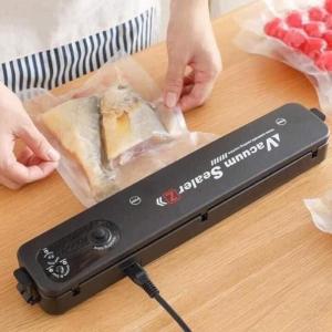 Máy hút chân không mini máy hút chân không & hàn miệng túi Vacuum Sealer (tặng kèm 10 túi hút) - Happy Home 4U