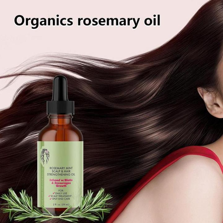 Rosemary Oil For Hair Natural Organic Rosemary Essential Oil 59ml Non Greasy Nourishing Hair 2042