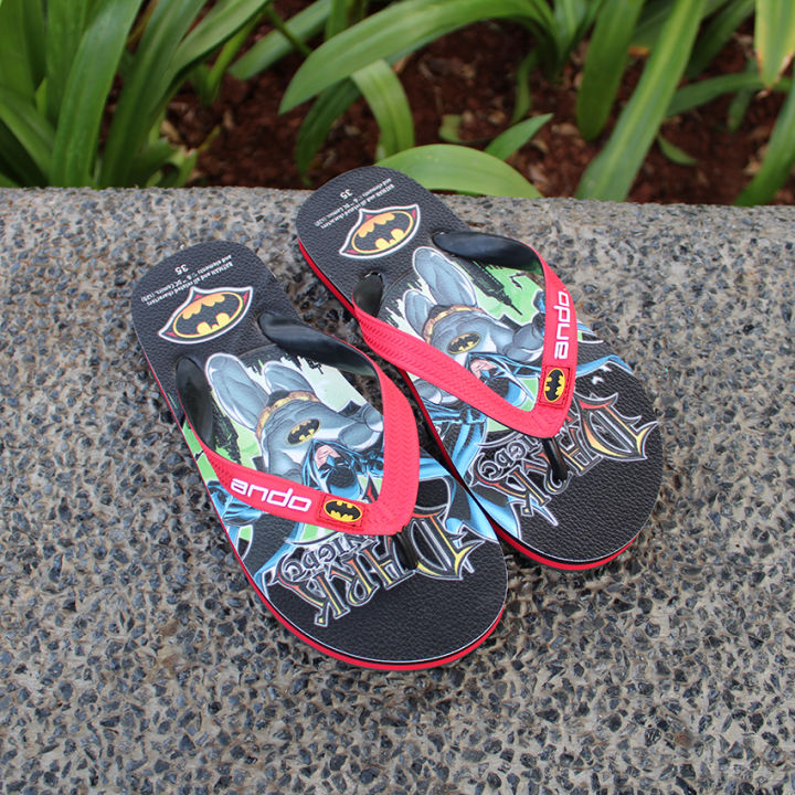 ANDO Laki-Laki Sandal Jepit BATMAN BT-310 Lazada Indonesia
