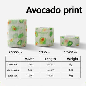 ผ้าพันแผล เทปพันแผล ผ้าล็อค สำหรับสัตว์เลี้ยง ช่วยบรรเทาอาการ กันฝุ่น กันเลีย ผ้ายืดหยุ่น ยาว 4.5เมตร กว้าง2.5/5/7.5ซม ถุงเท้าป้องกันสัตว์เลี้ยง ผ้าพันแผลสุนัขและแมว