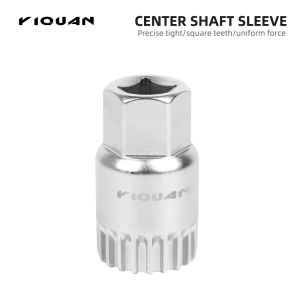 YIQUAN Square Taper Bottom Bracket Tool Kit All-Steel Bicycle Crank Axle Removal/Installation Tool with Adapter for MTB/Road Bike Maintenance​