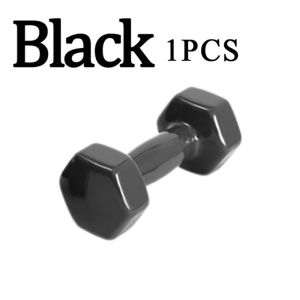 Dumbbell Rubber Household Fitness Small Dumbbells 1kg/2kg/3kg/4kg Fitness Exercise Home Weight Training Gym Fitness Exercise Lady Hexagon Dumbell Non Slip Ergonomic Grip 健身哑铃