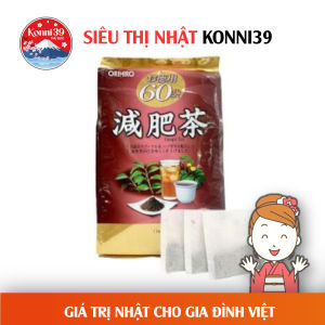 TRÀ GENPI HỖ TRỢ GIẢM MỠ THỪA ORIHIRO NHẬT BẢN (GÓI 60 TÚI LỌC)