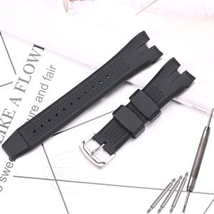 Silicone Strap For Citizen AW1475 1476 CA4154 4155 Watch Band Men Belt Sport Waterproof Rubber Wristband Bracelet