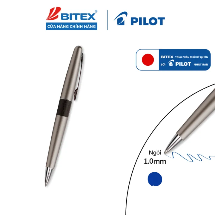Bút bi ký cao cấp Pilot MR2 mực xanh BP-MR2-M, tip 1.0mm, hàng chính ...