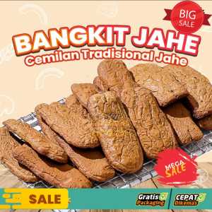 Kue bangket jahe cemilan sehat non kolesterol cocok buat diet 250GRAM