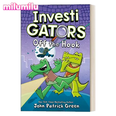 Milu Investigators Off The Hook Hardcover Full Color Comic Picture Book Original English Books