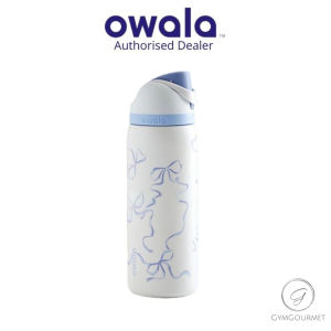 24oz 32oz Owala FreeSip Insulated Stainless Steel Sports Water Bottle With Flip-Open Lid And Leak-Proof Push-Button Lid