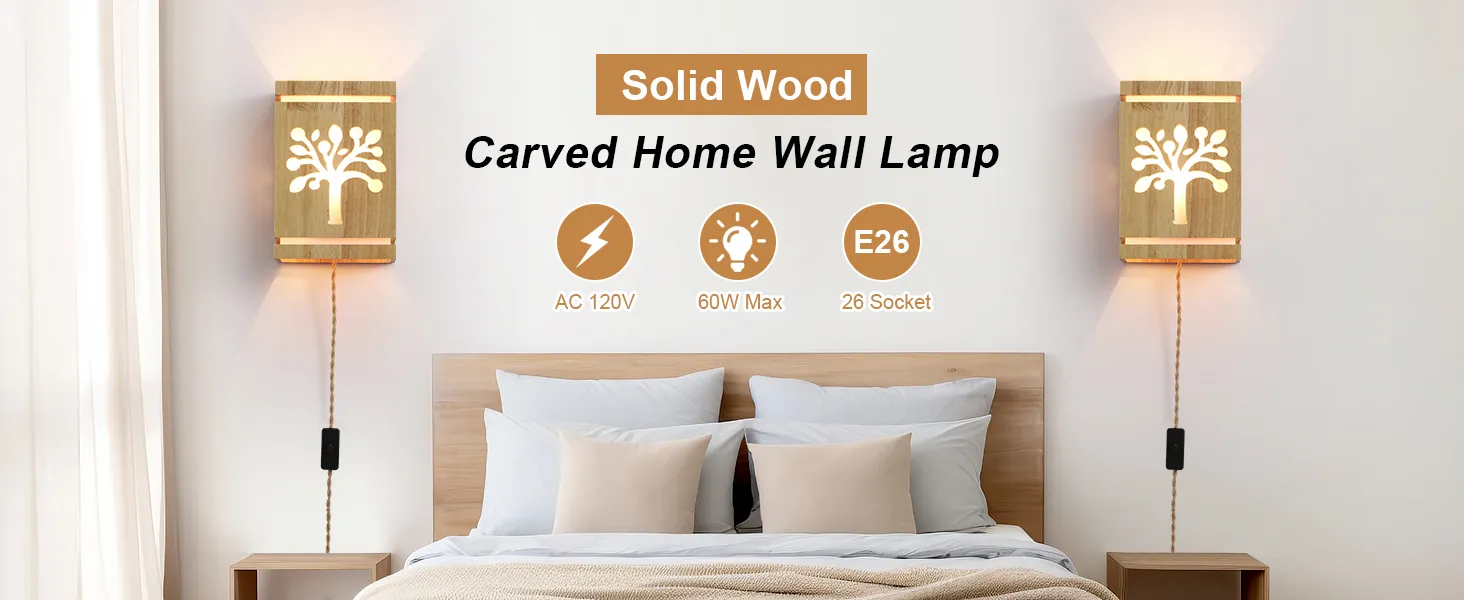 Plug-in Wall Sconce