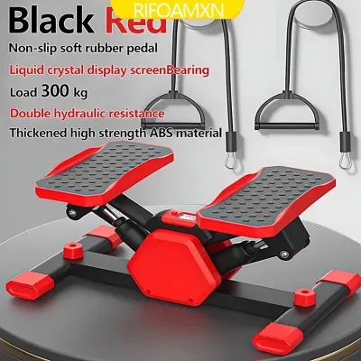 RIFOAMXN Mesin Langkah V Stepper Exercise Machine At Home V Stepper Outdoor Fitness leg Exercise Steper Senaman Kaki Gym &Fitness vstepper