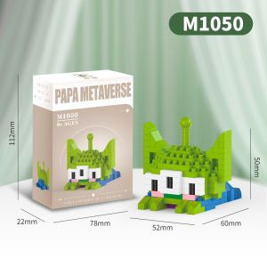 ZHBO Mainan Lego Bricks karakter kartun Nano Block DIY Mini Blok Bangunan Puzzle Mainan Anak Perempuan