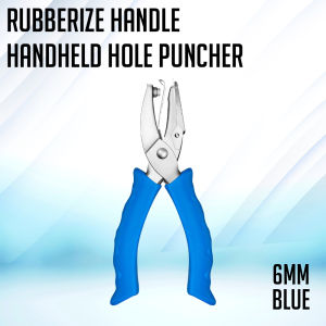 Linework 6mm Rubberize handle Handheld Hole Puncher