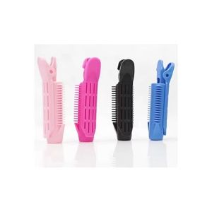 Kẹp phồng chân tóc nhựa (4 Chiếc) mini làm phồng tóc tự nhiên uốn mái bay loại nhỏ