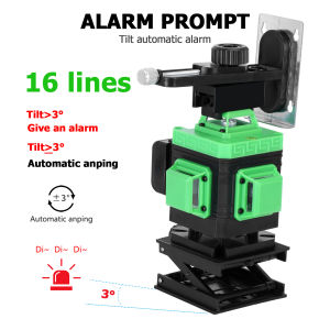 Máy bắn cốt lasermáy cân bằng laser 12 tia xanhtia màu xanh lá cây 3D tự cân bằng ngangdọc laser cấp độ mạnh mẽmáy cân mực laser 12 tiaBảo hành 12 tháng