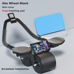 Abdominal Wheel Elbow Support Rebound Roller  Professional  Silent Abdominal Training Exerciser  Fitness Rquipment 健腹轮