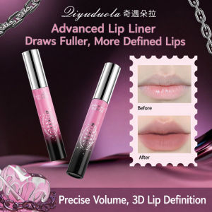 2-in-1 Liquid Lip Liner & Lip Brush Pen - Multi-Function Easy Application Lip Makeup Tool