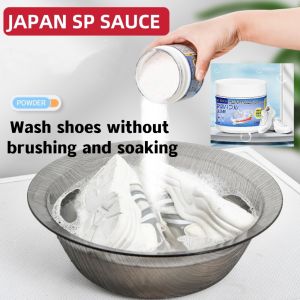 [SG SELLER]Japan Inport SP Sauce Shoe Washing Powder Effective White Shoe Cleaner Cleaning Powder Household Lazy Person Detergent