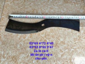 Dao 40cm gắn máy băm cỏ thái lát chuối dày sắc bền