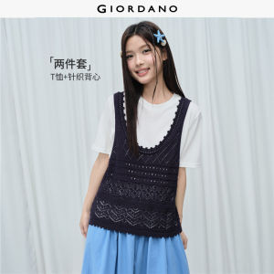 GIORDANO Women Apparel Moderate Thickness Apparel Slight Elasticity Apparel Regular Fit Apparel 18356603