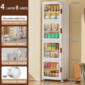 【SG STOCK】Dormitory ultra narrow cabinet space utilization gap cabinet storage rack | Home seam drawer storage cabinet