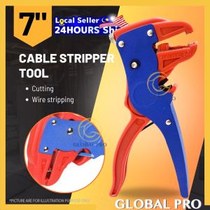 Strip Plier Wire Stripper Cable With Cutter Duckbill Bend Nose Bolt Pliers Tools Playar Wayar