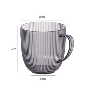 Homenhome hộ gia đình Đèn phòng tắm sang trọng trong suốt mô hình dọc cốc nước súc miệng