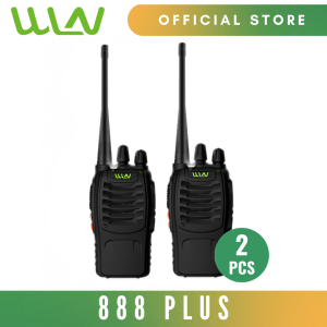WLN 888plus 5W 16 Channel UHF 400-470MHz Two-Way Walkie Talkie Radio - SET OF 2
