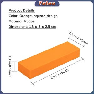 Talao Rust Removal Eraser Kitchen Faucet Cleaning Eraser Tap Bathroom Glass Rust Remover Rubber