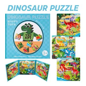 HAPPY TOYS Magnetic Book Shadow Matching Puzzle for Kids Early Learning  by WISHLAND