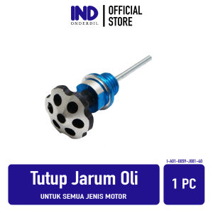 IND Onderdil Tutup Jarum Oli Untuk Semua Jenis Motor Universal Penutup CNC Variasi Jamur Flower Mesin Model Kembang Silver Hitam Emas Hitam Merah Biru Pink Ungu