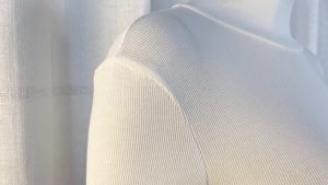 GEMBERA Women Elastic Long Sleeve High Neck Ribbed Knitted Slim Fit Basic Tight Shirt