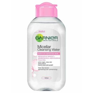 GARNIER Micellar Cleansing Water Pink Skin Care 125ml || Pembersih Wajah || Remover Make Up || Cleanser || Micellar Water
