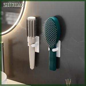 ZHUHAO Lược Chủ phòng tắm tường treo Lược lưu trữ giá tóc Clip tổ chức đệm không khí lược chủ sáng tạo nhựa lược giá