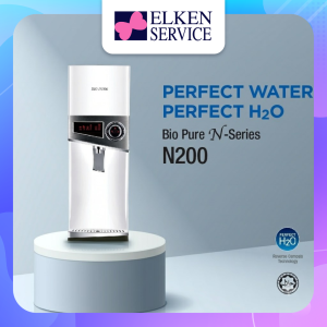 Free Installation - Bio Pure N200 Water Purifier with Pre-Filter (1+1 Warranty) - RO Water Purifier Pure Drinking Water