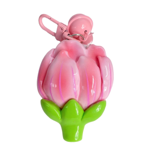 Mùa Xuân Móc Khóa cái chuông Nhựa Hoa Phụ Kiện Cho Ba Lô Phím Món Quà Của Phụ Nữ Phong Cách Keyring chìa khóa trang trí Chủ