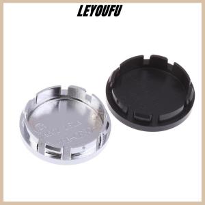 Christmas gift LEYOUFU 4Pcs Universal ABS Vehicle Tyre Tire Rim Cover Protector Decoration 56mm Car Wheel Center Hub Caps DIY Accessories