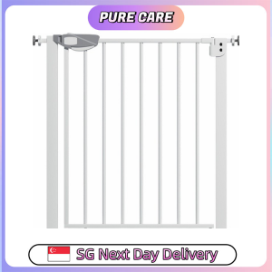 【Pure Care】 No-Drill Baby Safety Gate for Doorways and Stairs