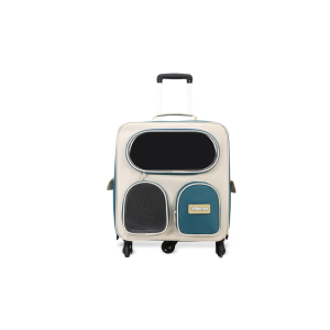 Smart Pets Pet Trolley Case Portable Large Capacity Pet Cat Bag Foldable Outdoor Portable Backpack