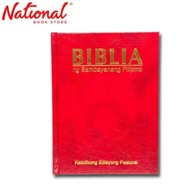 Biblia Ng Sambayanang Pilipino Hardcover By Fr. Bernardo Hurault