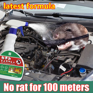 1000m No rats!🐁BY Rat off spray Rat repellent spray tikus Plant extract ingredients safe and non-toxic,free shipping Plant extract ingredients safe and non-toxic Semburan penghalau tikus Anti rat spray Rat Spray penghalau tikus