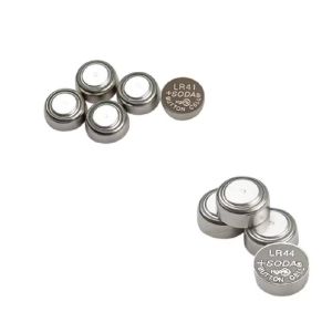 dhio-1 pepel isi 10pcs Baterai Kancing Soda LR41 LR44 / Batu Batre Untuk Jam Tangan Timbangan Kalkulator Mainan PDA