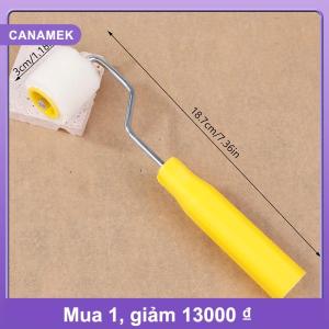 【CANAMEK】 Mini sơn Con lăn cửa ra vào và trần nhà len bàn chải Thêm nhỏ sơn cảm ứng lên TRIM cạnh bàn chải con lăn tường sửa chữa sơn bàn chải