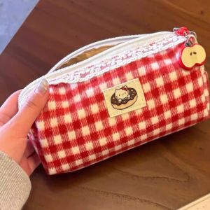 Kawaii Kt Cat Cute Cartoon Large Capacity Childrens Pencil Bag Student School Pencil Box Girls Gifts