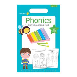 Little Genius Starting to Write Fun Educational Pad Activity Book Full With 48 Pages & Reward Stickers For Children Ages 3-4