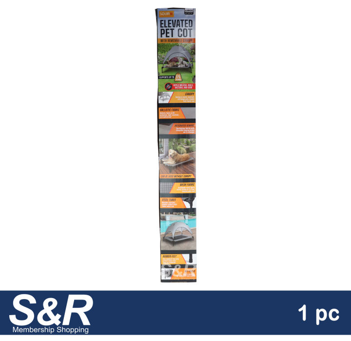 SolarTec Elevated Large Pet Cot 1pc Lazada PH