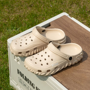 [Free Shipping] Mens clogs non-slip odor-resistant durable suitable for outdoor wear beach use height-increasing thick-soled womens sandals summer collection