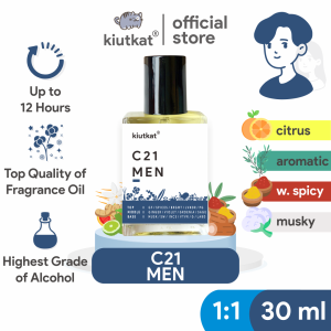 C21 MEN by KIUTKAT - Parfum Pria Original Isi 30ml | Searah C21 - MEN
